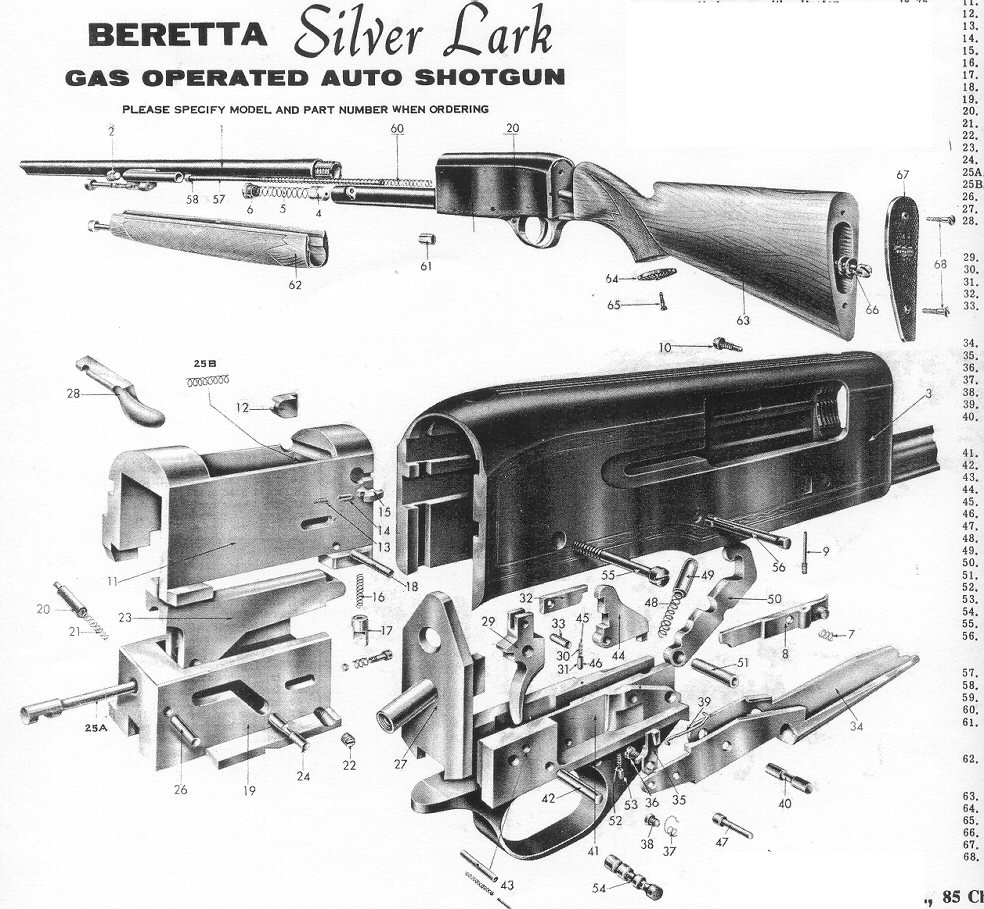 Beretta Gun Parts; Bob's Gun Shop,Beretta Gun Parts.